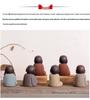 Cute Zen Monk Zisha Clay Tea Pet - Handmade Tea Ceremony Ornament
