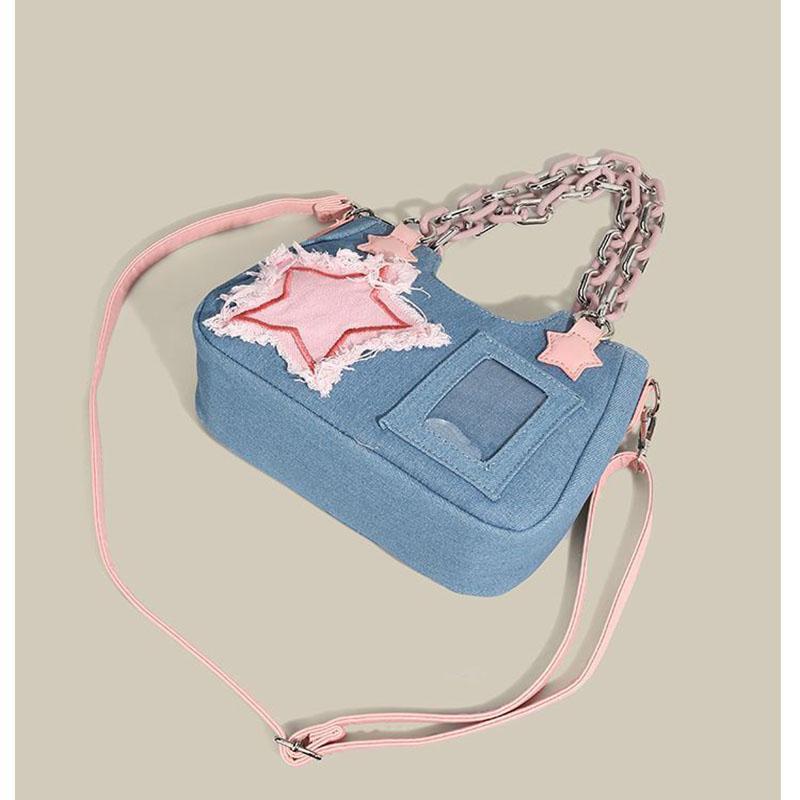 Denim Women Underarm Shopper Totes Large Capacity Designer Hobo Shoulder Bag Luxury Women's Handbag Small Crossbody Bag