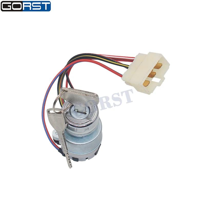 Ignition Starter Switch Assembly with Keys T4625-B0100 for Kioti CK DK DS RX Tractors T4520-75174