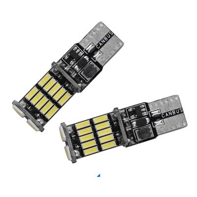 Signallampe 1200Lm T10 W5W LED Canbus Glühbirnen 4014 26SMD Instrumentenleuchten Weiß 12V 7000K LED Rückfahrscheinwerfer 12V lde