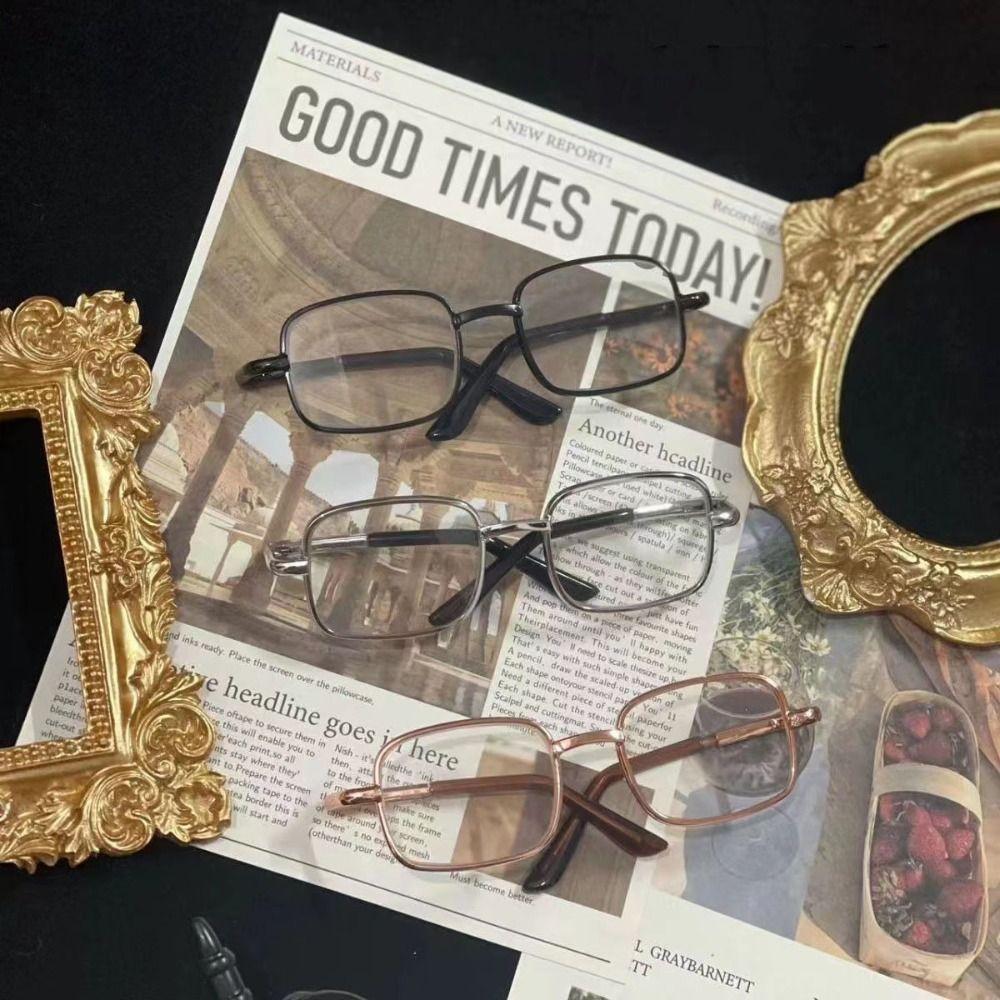 8.5 CM Preppy Cotton Doll Glasses Lovely 20CM Doll Gold-rimmed Glasses Doll Accessories