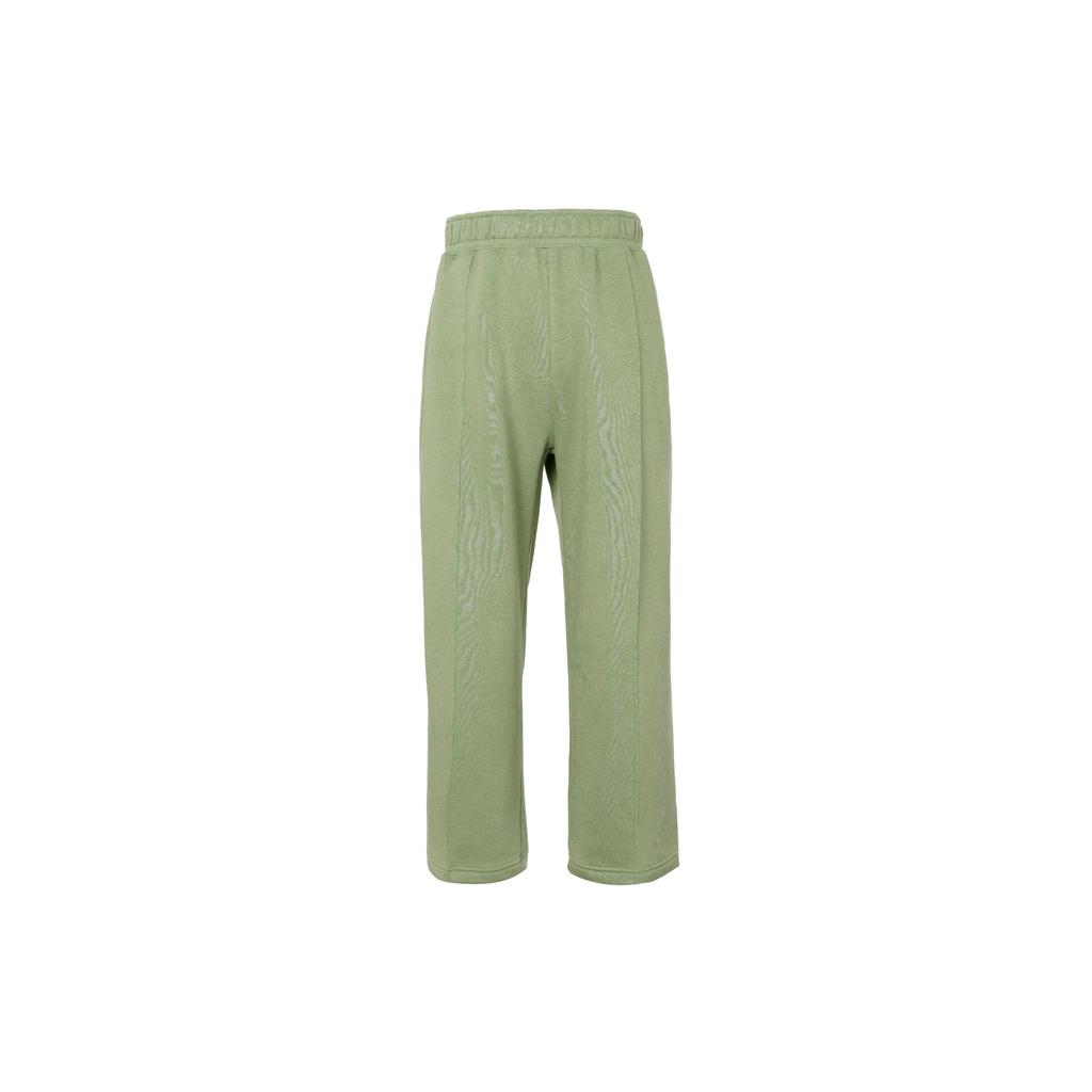 Nike Solid Color Logo Straight-Leg Capri Pants Men Bottoms Green DX0544-386