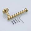 1pcs Stainless Steel Wall Mounted Toilet Paper Holder Creative American Style Bathroom Tissue Roll Stand