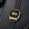 Casio Ανδρικό Νεανικό Μαύρο Ρολόι LA670WEMB-1 LA670WEMB-1