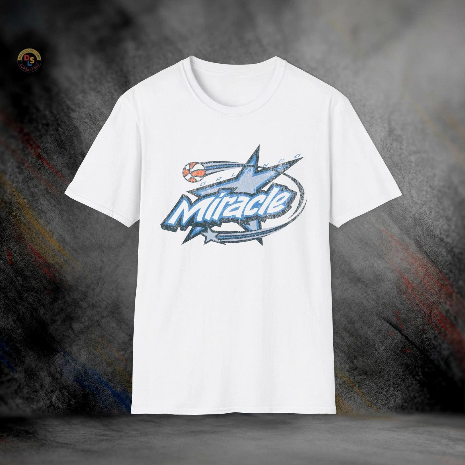 Orlando Miracle Defunct Vintage Basketball T-Shirt | Softstyle Tee XL