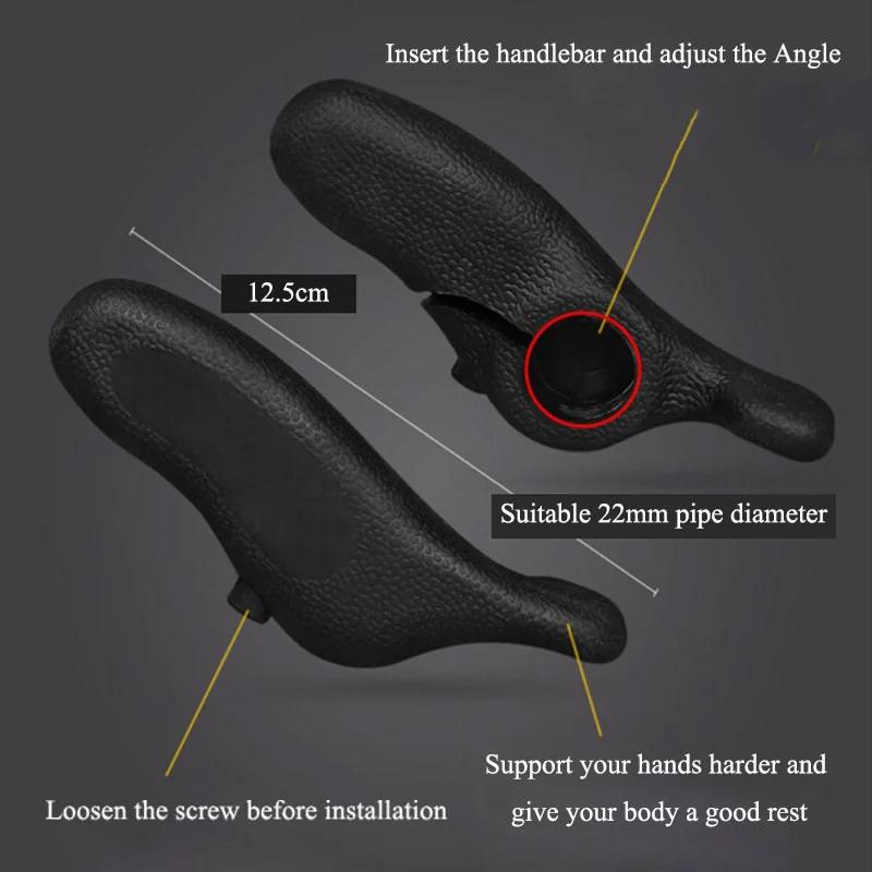 1 pár Cyklistické kolo Pomocná řídítka Klakson Kolo Koncovka řídítek Díly pro kolo Horské kolo Malá opěrka Řídítka Plastová opěrka