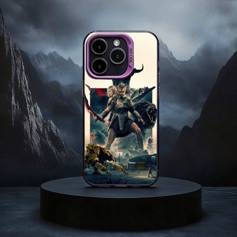

P-Predator B-Badlands Phone Case For iPhone17,16,15,14,13,12,11 Plus,Pro Max Black Candy silver phone case iPhone12PROMAX