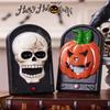 Halloween Haunted Doorbell Animated Eyeball Halloween Decoration with Spooky Sounds Halloween Doorbell Party Decor