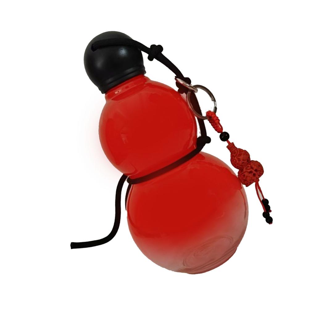 Gourd Style Water Bottle PC 800ml Insulated Chinese Retro Portable Sports Water Bottle for Men