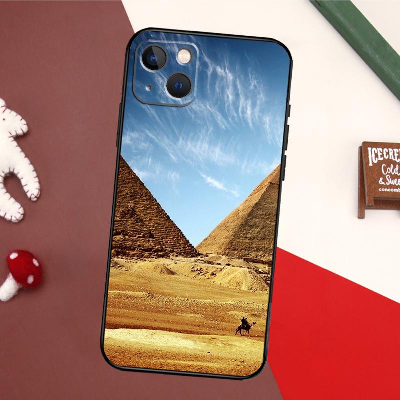 Ancient Egyptian Case For iPhone 14 Pro Max 16 15 11 12 13 17 Pro Max mini 15 16 Plus 16e 17 Air Back Cover