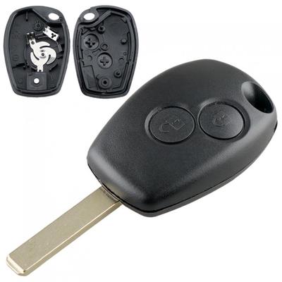 2 tlačidlá Náhradný kryt diaľkového ovládača na kľúčenku do auta VA2 Blade Fit pre Twingo/Kangoo/Renault Clio 3/Dacia