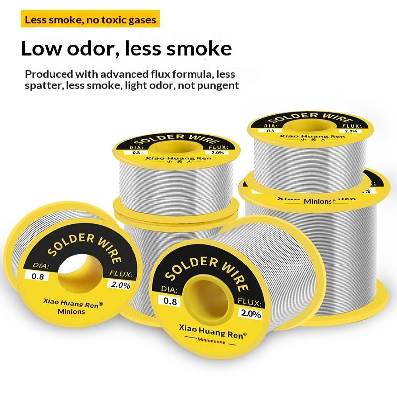 1Roll 50G Solder Wire Tin No-Clean Rosin Core 0.5-1.2Mm Welding Soldering Iron Reel Flux 2% Electronic Soldering Wire Roll