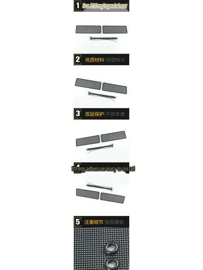 Sihao E10X Radiator Protection Mesh & Decorative Sticker for 20 Models