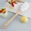 Heat-resistant Kitchen Gadgets Silicone Food Grade Kitchens Accessories Spatula Pastry Cutter White Chocolate Kitchenware Mixer