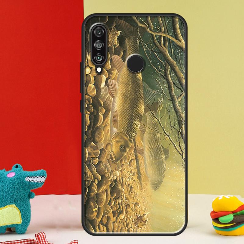 Chub Carp Fish For Huawei Nova 5T 9 10 SE 12i 12s 11i Y91 Y90 Y60 Y70 Y72 Y61 P60 P30 Pro P20 P40 Lite Case