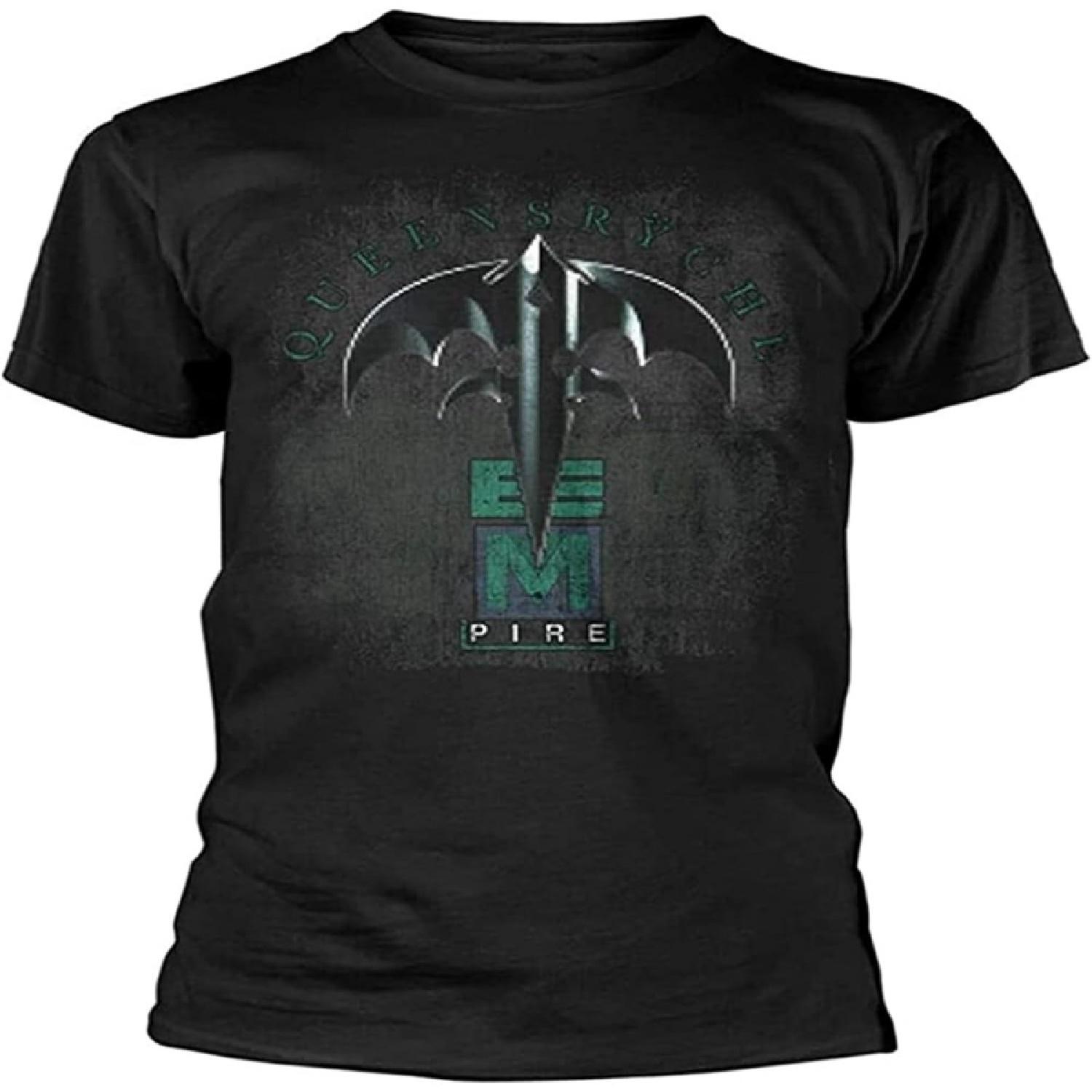 Queensryche Empire 30 Лет Мужская Футболка Черная XXXXXL разноцветный