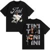 Singer Tini Stoessel Album Pure Cotton Print Shortsleeved Top Men Women Fashion Aesthetic Vintage Tshirt Male Streetwear