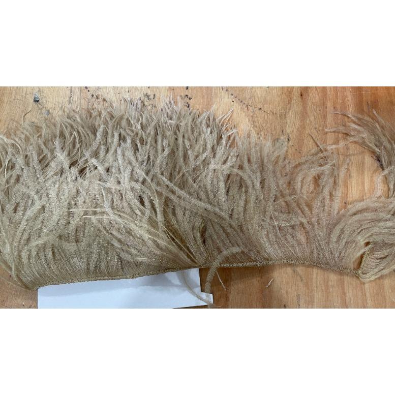 Feather White Ostrich Feather Trim for Wedding Party Dress Decorative Clothing Sewing Accessories 10-22cm Long Plume Fringe