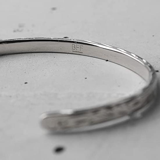 Brand 18K GP Maile Scroll Wave Hawaiian Flat Flat Hawaiian Includes Exclusive Box [BFF] Bangle, Gold, Gold, Bangle, Band, Bracelet, Jewelry, (S (4mm