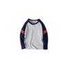 Children's Clothing Spring and Autumn Boys' round Neck Long Sleeves T-shirt Bottoming Shirt Kids Pure Color Tops Children's Two Bars Clothes