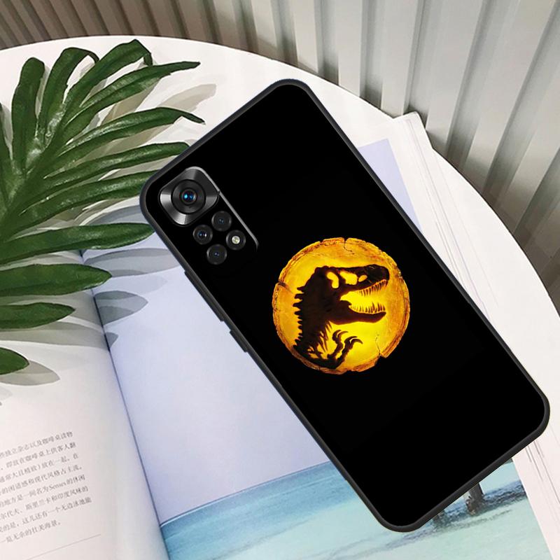 Jurassic Dinosaur Funda For Xiaomi Redmi Note 14 13 10 11 12 15 Pro Plus Case For Redmi 15C 14C 10C 12C 13C 15