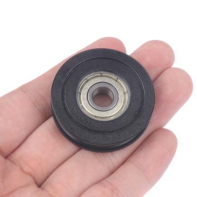 Pom 8X40X10Mm U Type Groove Ball Bearing Wheel Pulley Roller Delrin Wheel