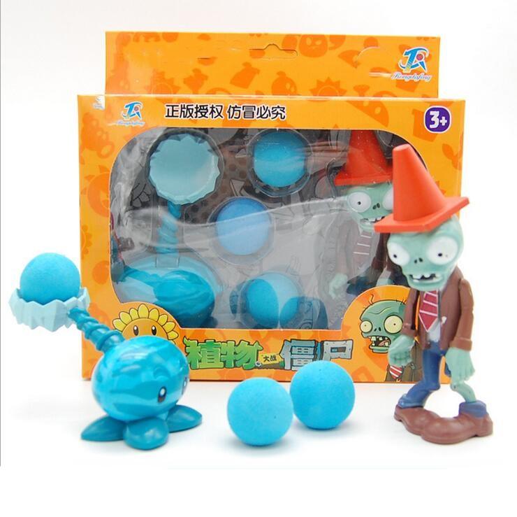 Plants vs. Zombies Toys Full Set Vinyl Catapult Boys Battle Children Toys
