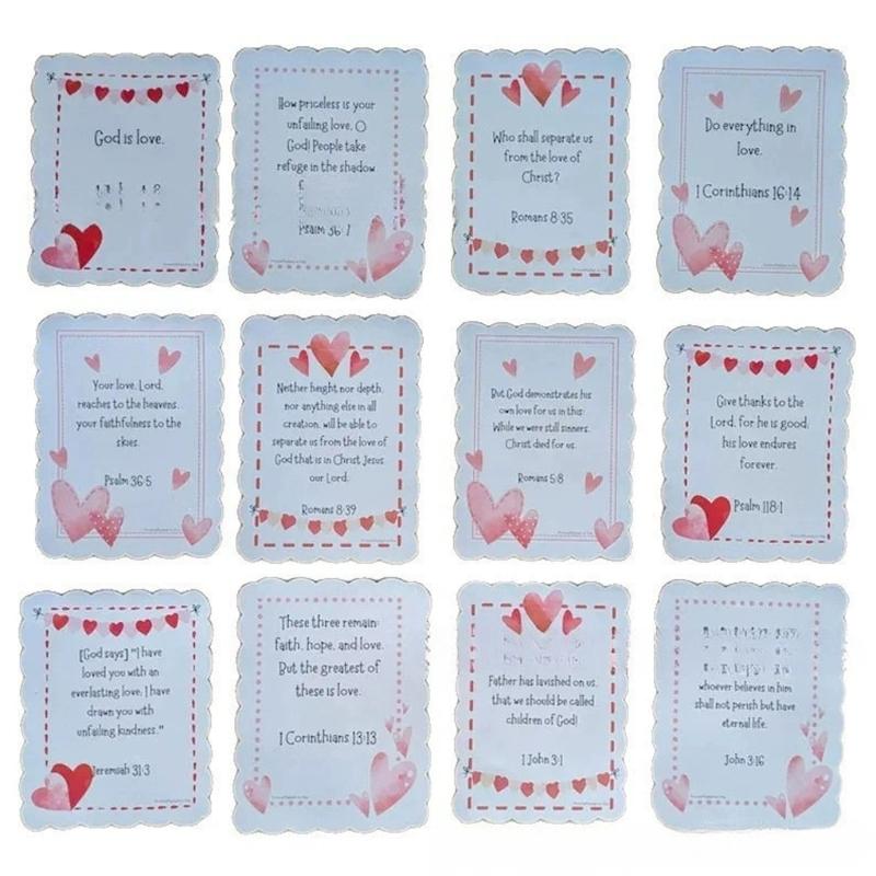 

Elegant Romantics Valentine Day Poem Card Handmade Greeting Cards for Expressing Love Anniversaries Supplies 1