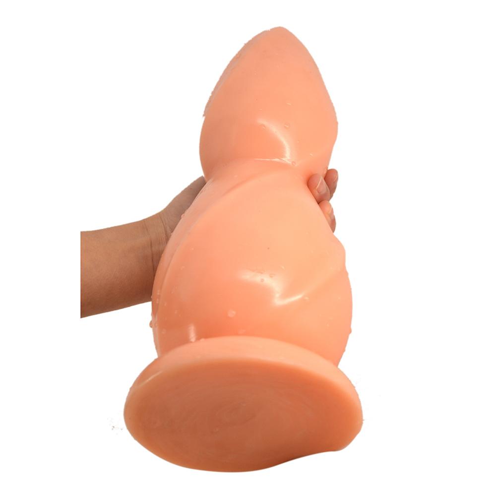 29.5cm Huge Anal Plug Masturbator Dildo Fisting Sex Toy Realistic Cock Vibrator BDSM Femdom PVC