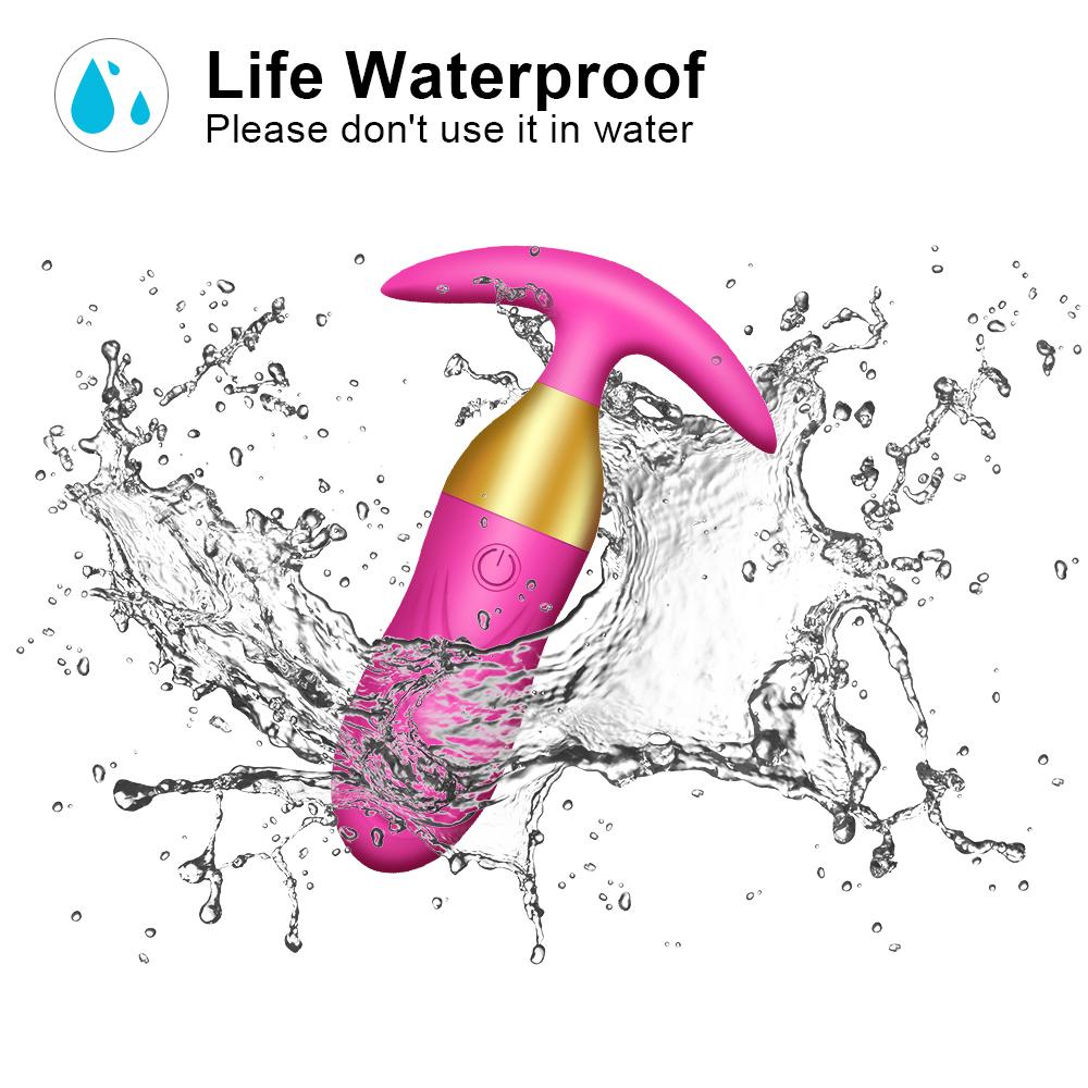 Wireless Remote Control Anal Plug Bullet Vibrator Silicone Butt Plug Prostate Massager Sex Toys For Adults Men Women Gay