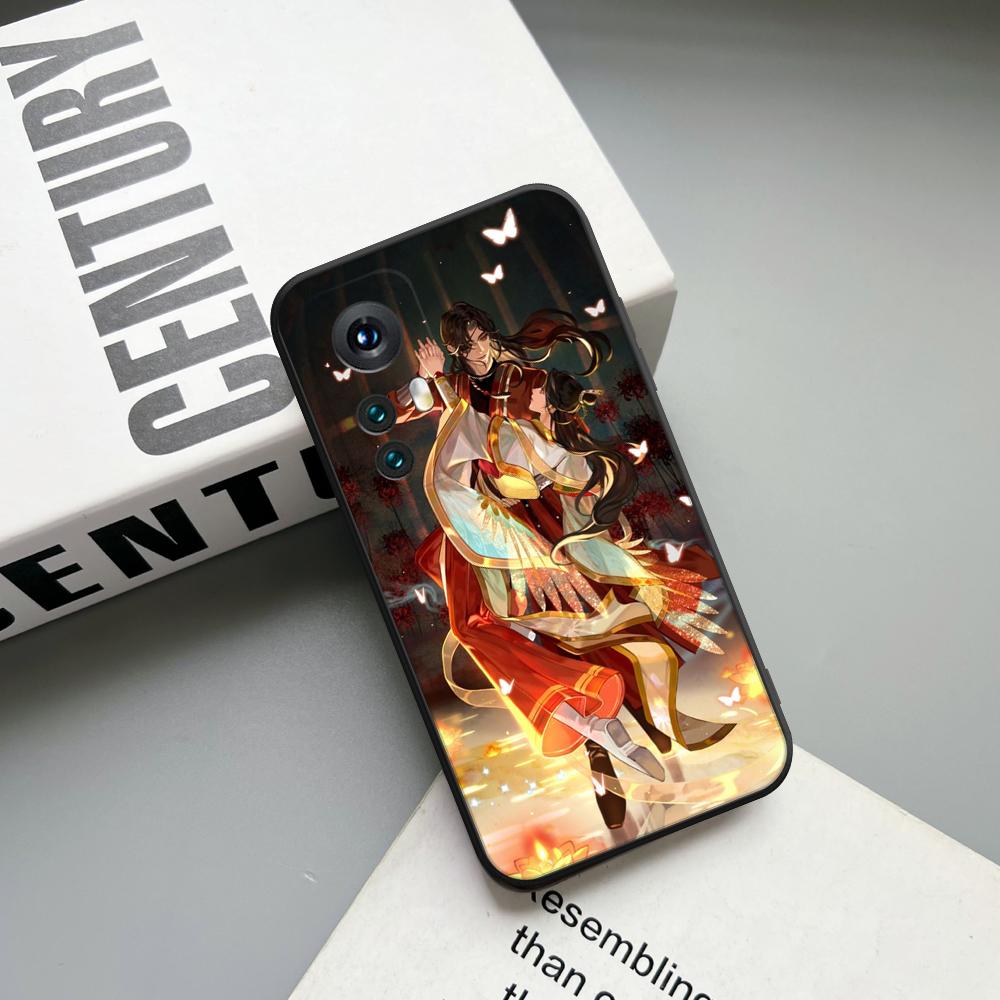 Heaven Official's Blessing Tian Guan Ci Fu Phone Case for Xiaomi Redmi Note 11 10 9C Pro 10X K20 Note 9A K40 K30S Phone Covers