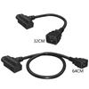 Y Split Power Cord C20 to C13 & NEMA 5-15R 14AWG Strong Cable Power Splitters Cord for Office Homes Electronics