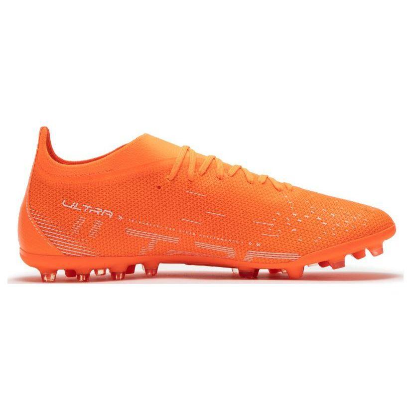 Puma Ultra Match Round Toe Comfortable MG (Rubber Short Stud) Soccer Shoes Men Soccer Shoes Orange 107219-01