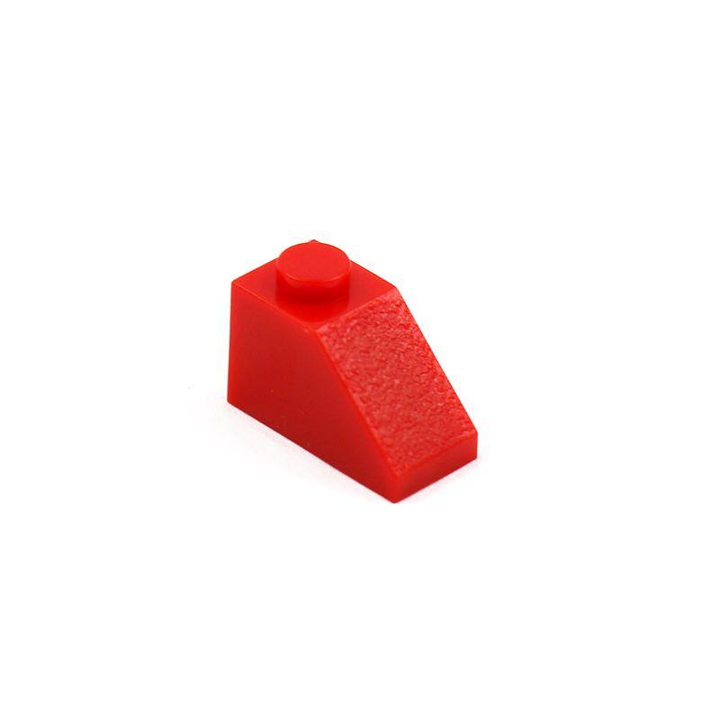 50pcs Roof Tile 1X2 Blocks With Slope 45 MOC Enlighten Building Bricks Sets Accessories Boys Toys Compatible Classic Parts 3040