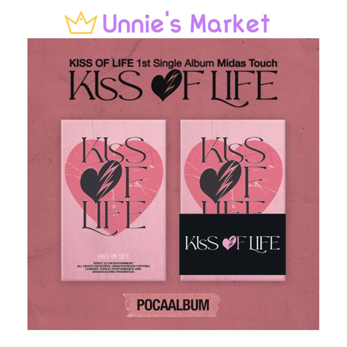 

[Предзаказ] KISS OF LIFE [Midas Touch] АЛЬБОМ POCA + бесплатный подарок