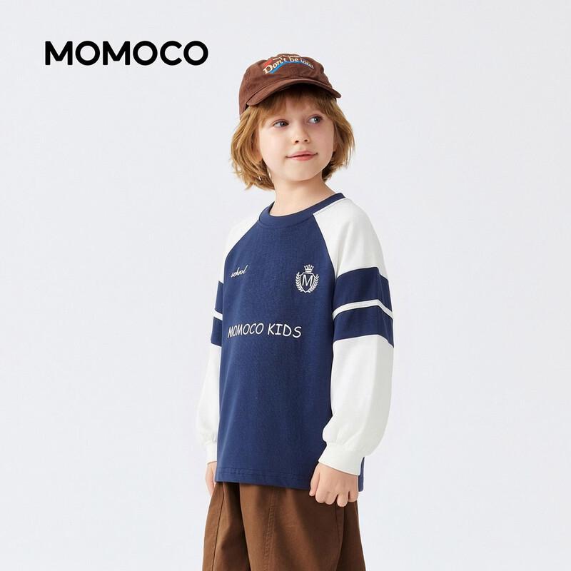 MOMOCO Boys' Long Sleeve Cotton T-Shirt