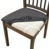 1PC Stretch Dining Chair Seat Covers Spandex Elastic Upholstered Chairs Cushion Cover Removable El Party Chair Slipcovers