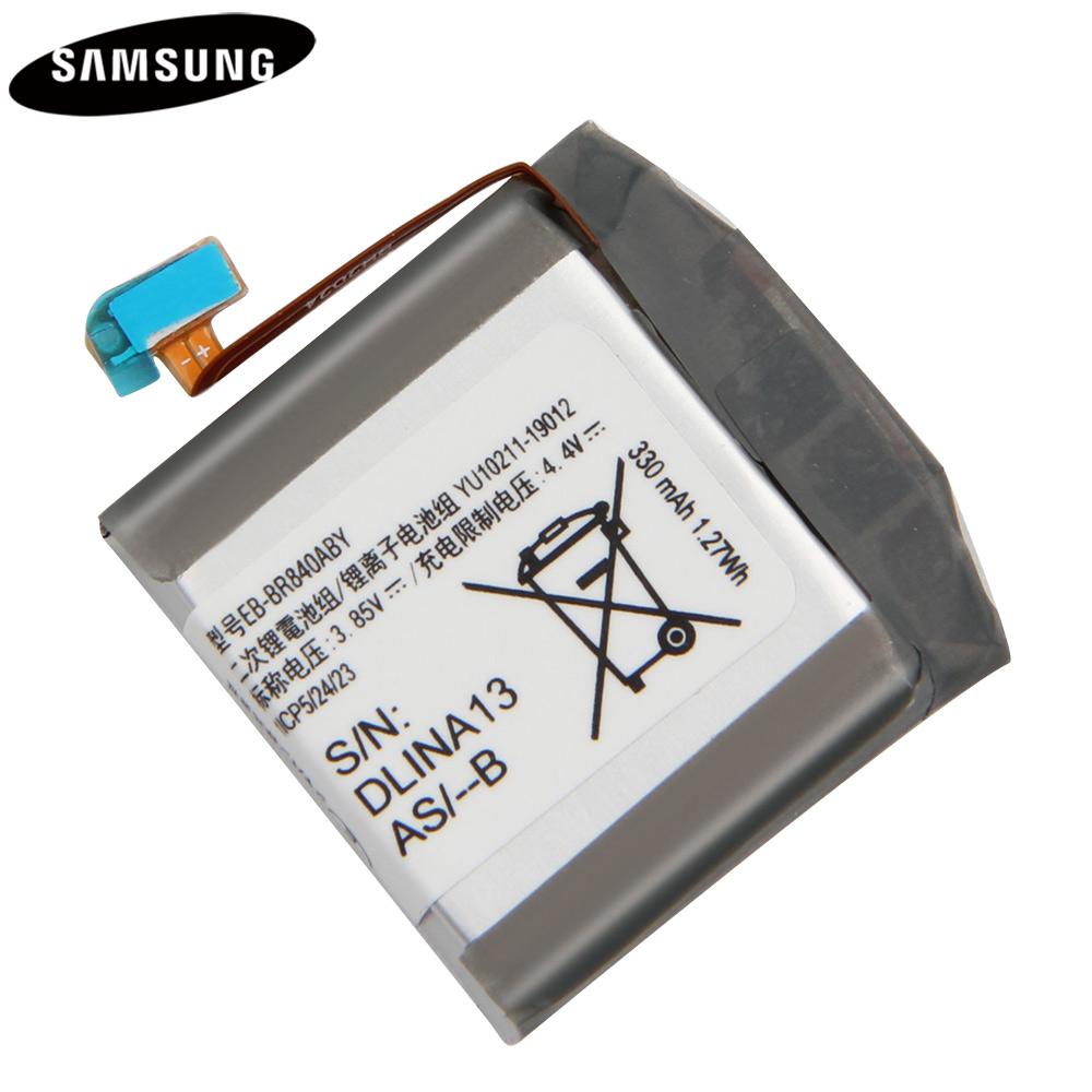 Original Replacement Battery EB-BR840ABY For Samsung Watch 3 SM-R840 SM-R845F 45mm Watch3 Version 340mAh
