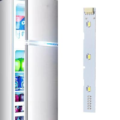 1PC Refrigerator LED Lamps Backlit Bar Strip For Haier BCD-575WDBI 0064001827 Front-door Freezer Fridge Parts Accessory