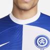 Nike Atletico Madrid 23-24 Away Kit Short Sleeve Round Neck Football Shirt Men Tops Blue DX2679-418