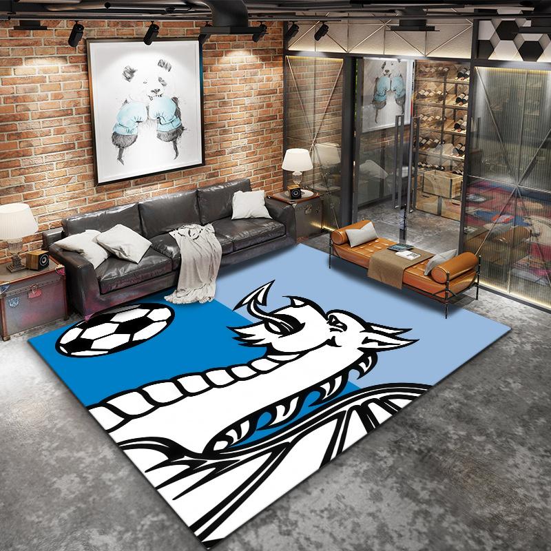 Fc Den Bosch Carpet Rug for Living Room Bedroom Home Sofa Decoration,Kids play Nonslip Floor Mat