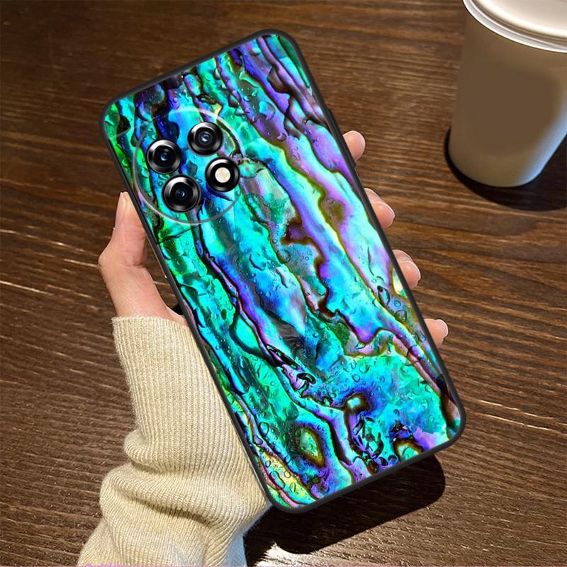 Abalone Shell For OnePlus Nord CE 5 2 3 4 Lite N20 N30 Case For OnePlus 15 R 13 12 11 8T 10T 13T 12R 13R
