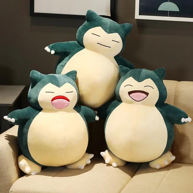 30cm Snorlax Plush Toys Cartoon Japan Anime Monster Elf Plush Doll Soft Stuffed Animal Doll Birthday Gift for Girls