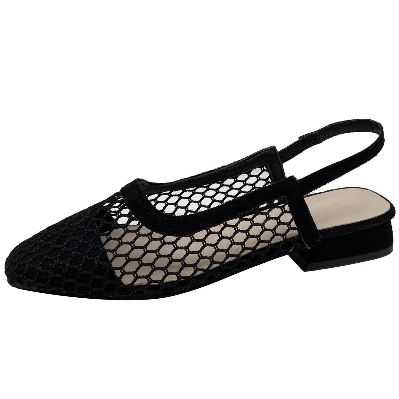 

Модные новые дышащие сетчатые туфли-лодочки женские с острым носком босоножки для вечернего платья женские туфли туфли Мэри Джейн 39 чёрный