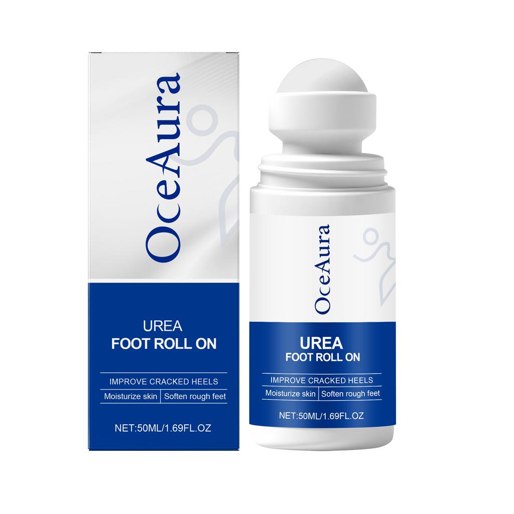 Foot Moisturizing Roller Ball Cream with Vitamin E Hydrating Soothing Cream for Cracked Heels Non Greasy Travel Friendly Gentle