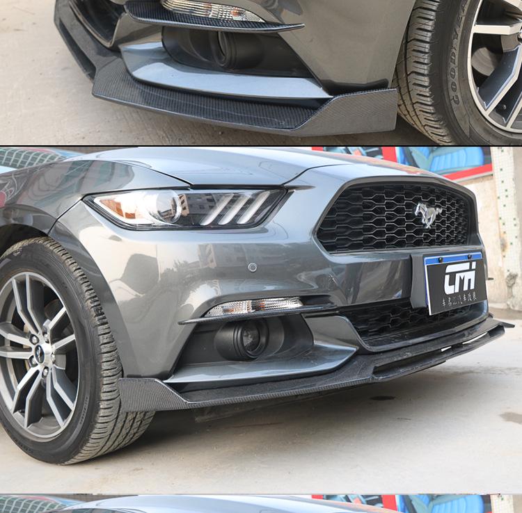 Carbon Fiber Wind Knife Turn Signal for 15-17 Ford Mustang