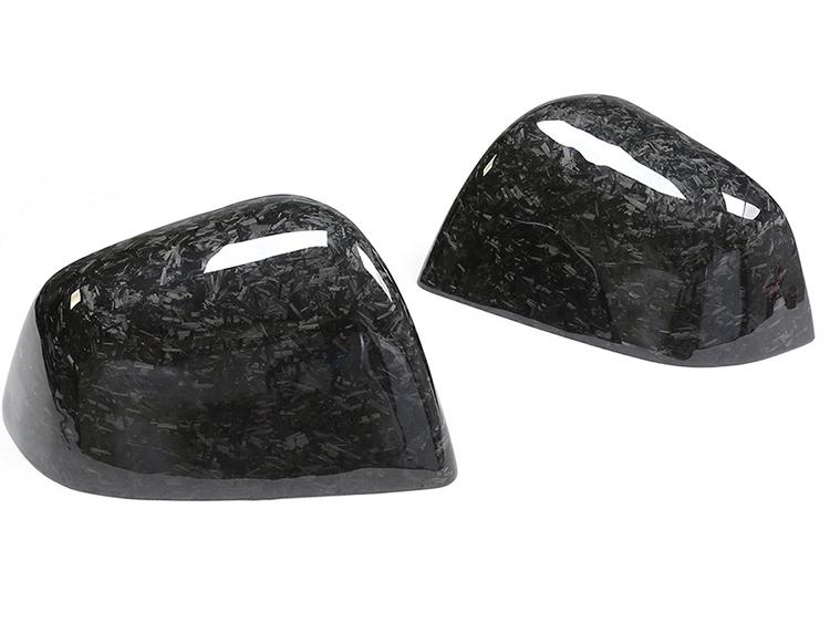 Suitable for Tesla Model Y: Carbon Fiber Rearview Mirror Cover Replacement