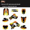 Waterproof Decorative Sticker Set for Yamaha YZ80 (1993-2001) Motorcycle