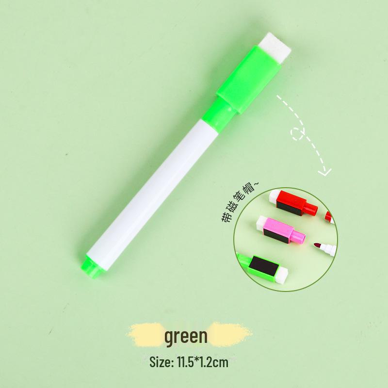 Erasable Water-Based Whiteboard Pen: Colorful, Magnetic, Easy To Wipe, No Marks, Large Capacity, Cost-Effective.