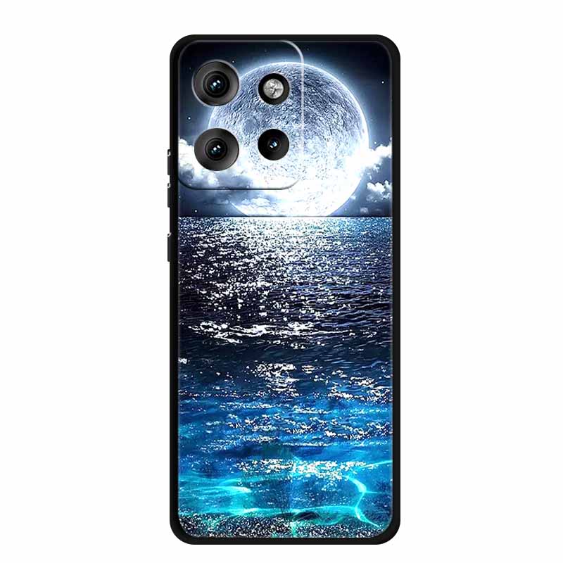 Etui do Motorola Edge 50 Neo Zwierzęta Miękki Silikon TPU Etui na Telefon Tylna Pokrywa Dla Motorola Moto S50 5G Wilk Ochrona Nowe Coque